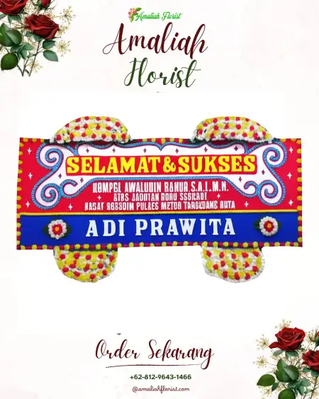 Papan Bunga Ucapan Selamat Jogotirto